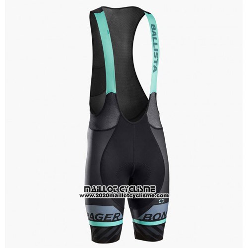 2016 Maillot Ciclismo Trek Bontrager Noir et Gris Manches Courtes et Cuissard
